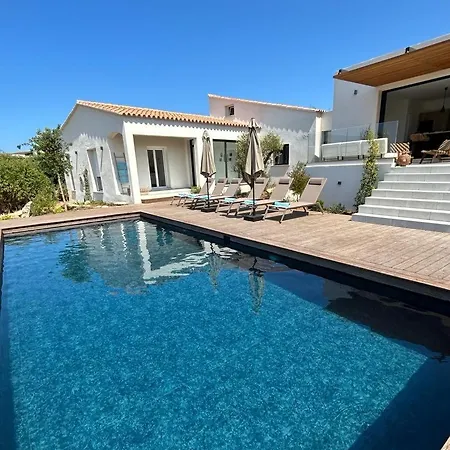 Vue Mer-plage A Pied- Marine De Davia Villa